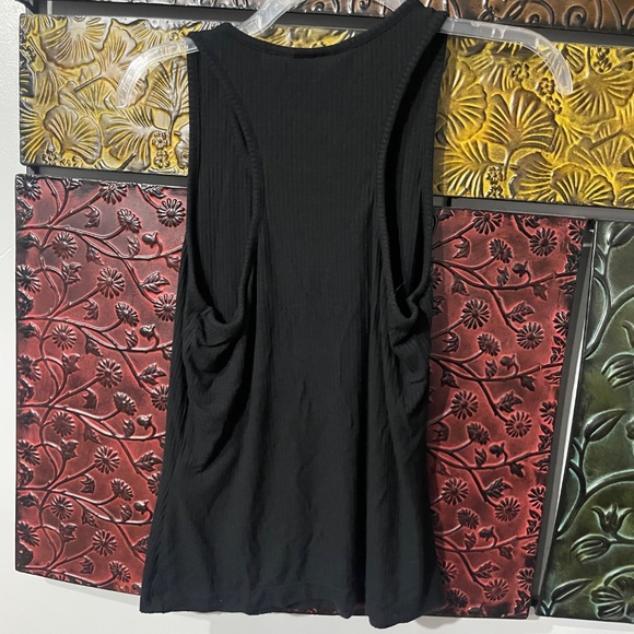 Harley-Davidson Women’s Ribbed Tank Top — Circular Graphic (Size Small) - Picture 6 of 7